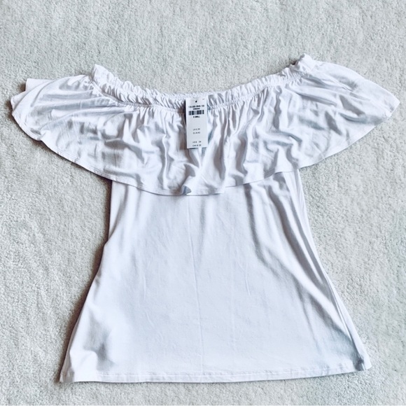 NWT ABERCROMBIE & FITCH OTS SHIRT Sleeveless White Blouse Size Extra Small - Picture 8 of 8